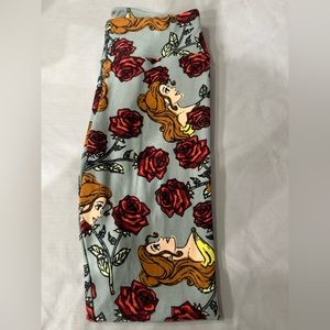 *LuLaRoe - Disney - Beauty and the Beast/Belle - O/S - Leggings*